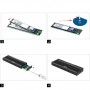 Fideco M203CS - USB3.1 Gen2 Type-C / USB3.0 M.2 SATA / NGFF Enclosure